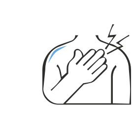 Chest discomfort or pain